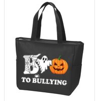 Boo To Bullying Ghost Anti Bully Unity Day Zip Tote Bag