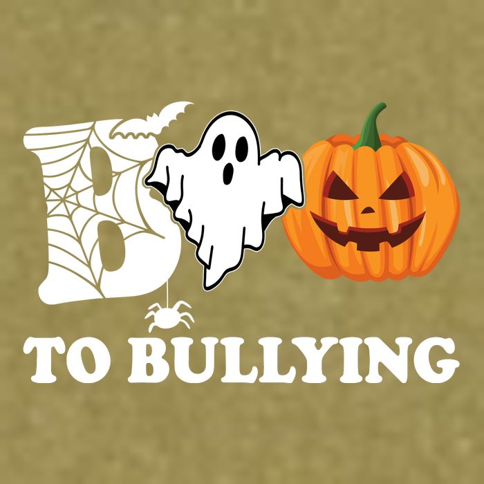 Boo To Bullying Ghost Anti Bully Unity Day Garment-Dyed Women's Muscle Tee