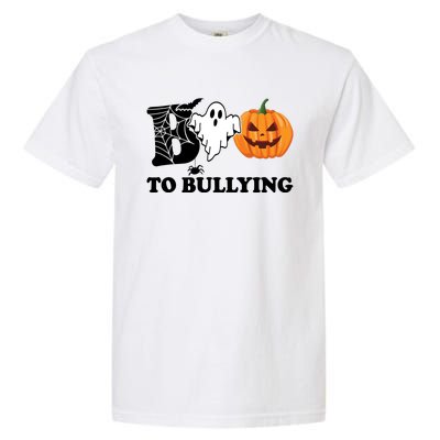 Boo To Bullying Ghost Anti Bully Unity Day Garment-Dyed Heavyweight T-Shirt