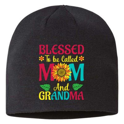 Blessed To Be Called Mom Grandma Great Grandma MotherS Sustainable Beanie