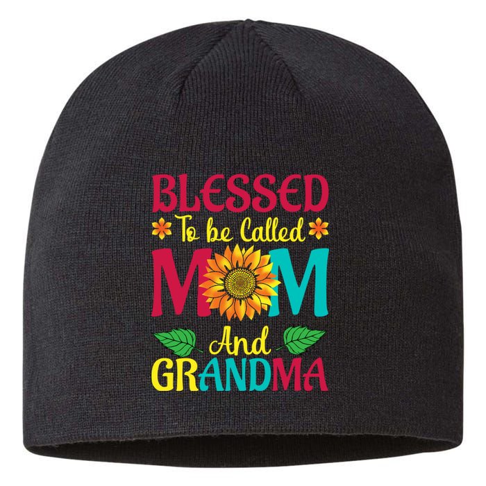 Blessed To Be Called Mom Grandma Great Grandma MotherS Sustainable Beanie