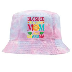 Blessed To Be Called Mom Grandma Great Grandma MotherS Tie-Dyed Bucket Hat