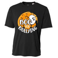 Boo To Bullying Prevention Unity Day Halloween Ghost Cooling Performance Crew T-Shirt