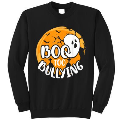 Boo To Bullying Prevention Unity Day Halloween Ghost Sweatshirt