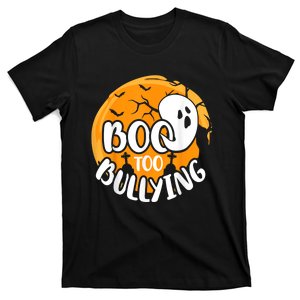 Boo To Bullying Prevention Unity Day Halloween Ghost T-Shirt