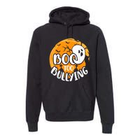 Boo To Bullying Prevention Unity Day Halloween Ghost Premium Hoodie