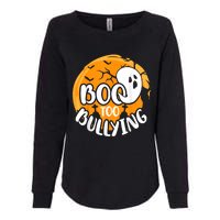 Boo To Bullying Prevention Unity Day Halloween Ghost Womens California Wash Sweatshirt