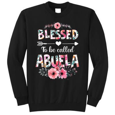 Blessed To Be Called Abuela Funny Abuela Mothers Day Sweatshirt