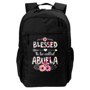 Blessed To Be Called Abuela Funny Abuela Mothers Day Daily Commute Backpack