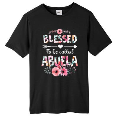 Blessed To Be Called Abuela Funny Abuela Mothers Day Tall Fusion ChromaSoft Performance T-Shirt