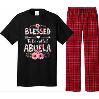 Blessed To Be Called Abuela Funny Abuela Mothers Day Pajama Set