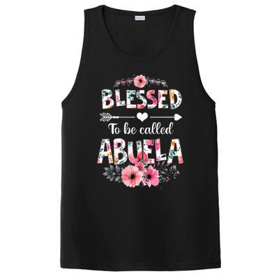 Blessed To Be Called Abuela Funny Abuela Mothers Day PosiCharge Competitor Tank