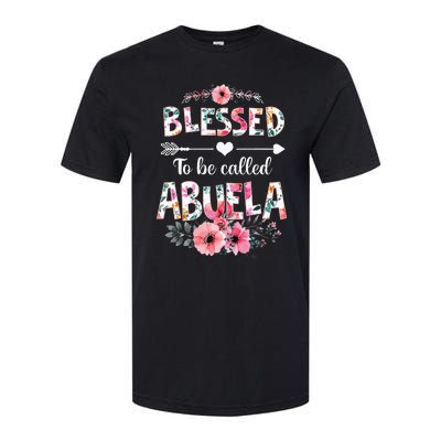 Blessed To Be Called Abuela Funny Abuela Mothers Day Softstyle CVC T-Shirt