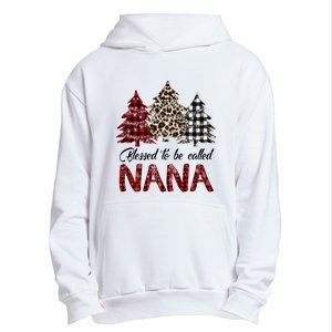 Blessed To Be Called Nana Christmas Pine Tree MotherS Day Urban Pullover Hoodie