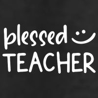 Blessed Teacher 7 Panel Mesh Trucker Snapback Hat