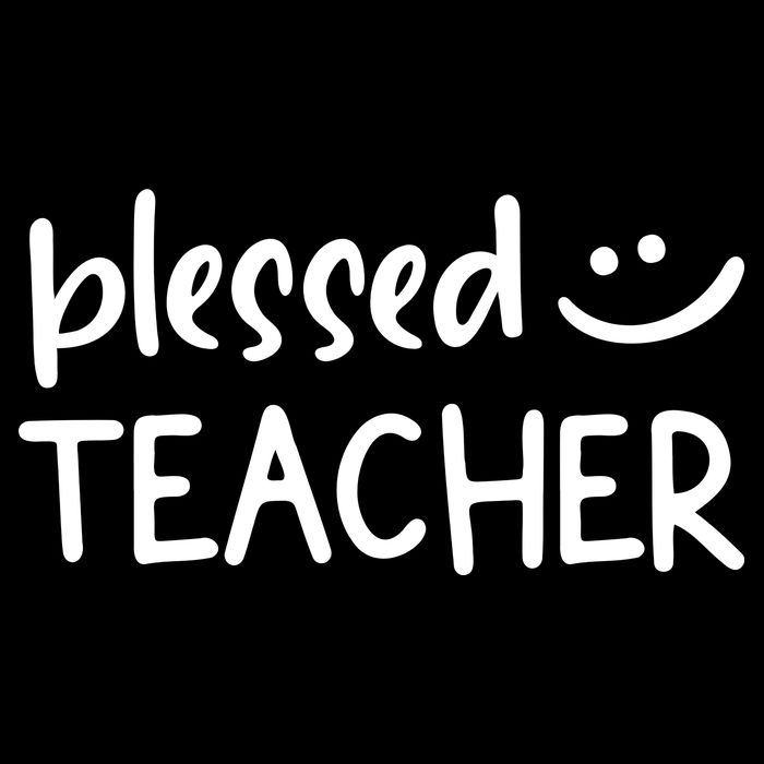Blessed Teacher Crop Top