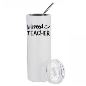 Blessed Teacher Stainless Steel Tumbler