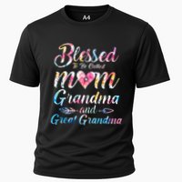 Blessed To Be Called Mom Grandma Great Grandma MotherS Day Cooling Performance Crew T-Shirt