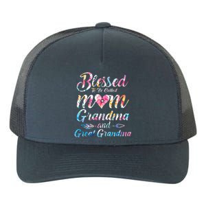 Blessed To Be Called Mom Grandma Great Grandma MotherS Day Yupoong Adult 5-Panel Trucker Hat