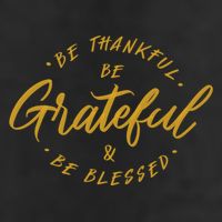 Be Thankful Be Grateful And Be Blessed 7 Panel Mesh Trucker Snapback Hat