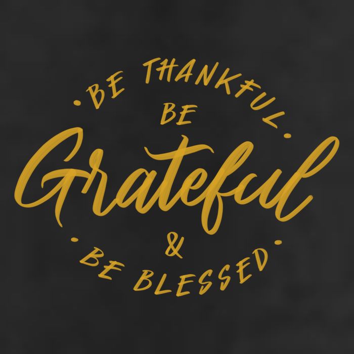 Be Thankful Be Grateful And Be Blessed 7 Panel Mesh Trucker Snapback Hat