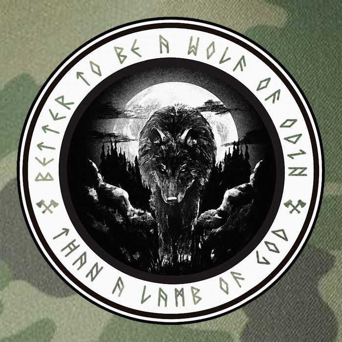 Better To Be A Wolf Of Odin Than A L.A.M.B Of God Legacy Tie Dye Trucker Hat