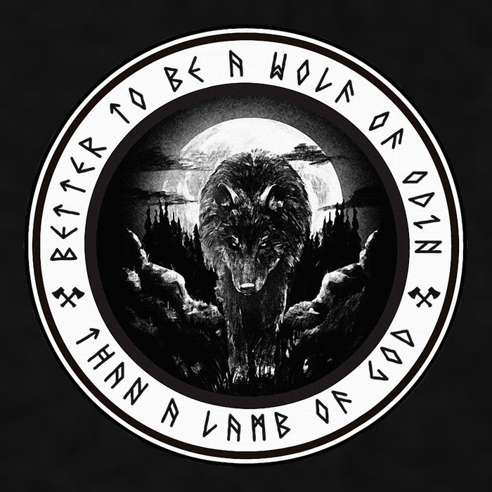 Better To Be A Wolf Of Odin Than A L.A.M.B Of God Ladies PosiCharge Tri-Blend Wicking Tank