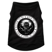 Better To Be A Wolf Of Odin Than A L.A.M.B Of God Doggie Tank