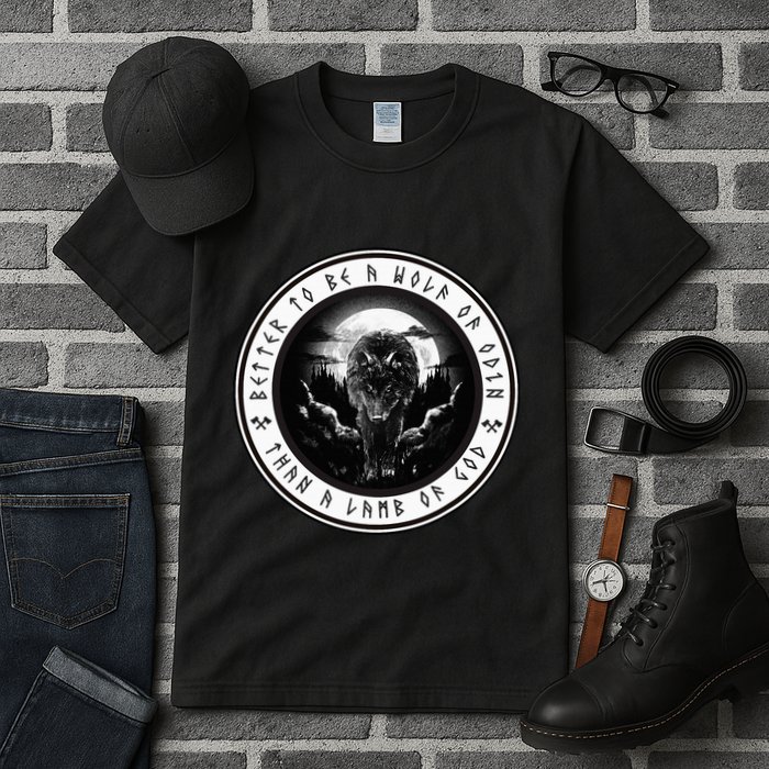Better To Be A Wolf Of Odin Than A L.A.M.B Of God Tall T-Shirt