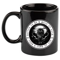 Better To Be A Wolf Of Odin Than A L.A.M.B Of God 11oz C Handle Ceramic Mug