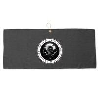 Better To Be A Wolf Of Odin Than A L.A.M.B Of God Large Microfiber Waffle Golf Towel