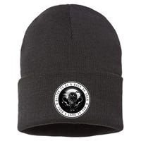 Better To Be A Wolf Of Odin Than A L.A.M.B Of God Sustainable Knit Beanie