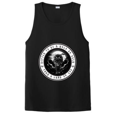 Better To Be A Wolf Of Odin Than A L.A.M.B Of God PosiCharge Competitor Tank