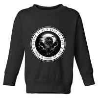 Better To Be A Wolf Of Odin Than A L.A.M.B Of God Toddler Sweatshirt