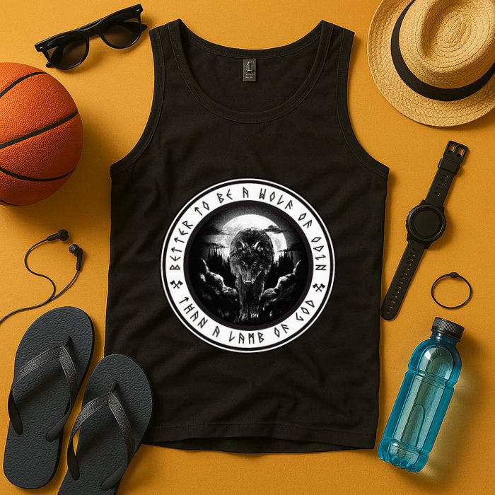 Better To Be A Wolf Of Odin Than A L.A.M.B Of God Tank Top