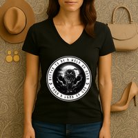 Better To Be A Wolf Of Odin Than A L.A.M.B Of God Women's V-Neck T-Shirt