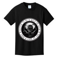Better To Be A Wolf Of Odin Than A L.A.M.B Of God Kids T-Shirt