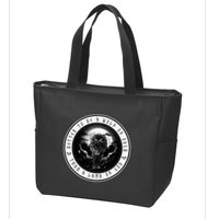 Better To Be A Wolf Of Odin Than A L.A.M.B Of God Zip Tote Bag