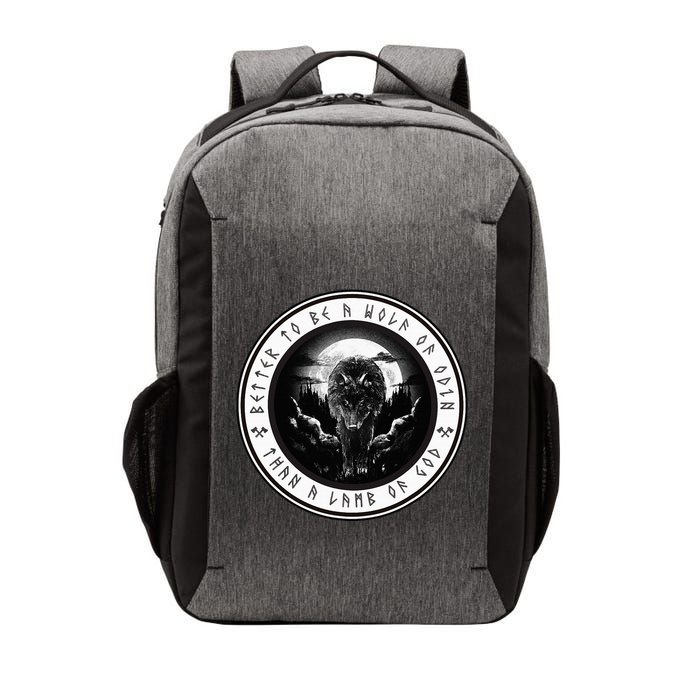 Better To Be A Wolf Of Odin Than A L.A.M.B Of God Vector Backpack
