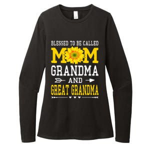 Blessed To Be Called Mom Grandma Great Grandma MotherS Day Womens CVC Long Sleeve Shirt