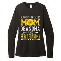 Blessed To Be Called Mom Grandma Great Grandma MotherS Day Womens CVC Long Sleeve Shirt