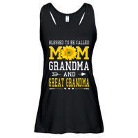 Blessed To Be Called Mom Grandma Great Grandma MotherS Day Ladies Essential Flowy Tank