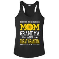 Blessed To Be Called Mom Grandma Great Grandma MotherS Day Ladies PosiCharge Competitor Racerback Tank