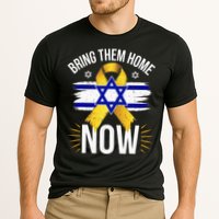 Bring Them Back Home Now Israel Flag Yellow Ribbon Cooling Performance Crew T-Shirt