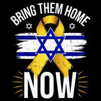 Bring Them Back Home Now Israel Flag Yellow Ribbon Cooling Performance Long Sleeve Crew