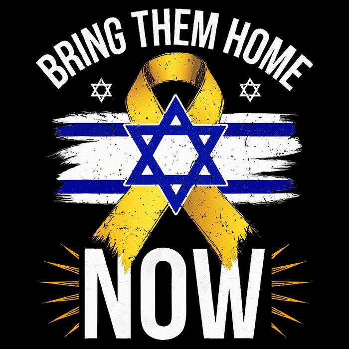 Bring Them Back Home Now Israel Flag Yellow Ribbon Cooling Performance Long Sleeve Crew