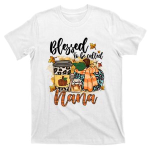 Blessed To Be Called Nana Fall Pumpkin Thanksgiving MotherS Day T-Shirt