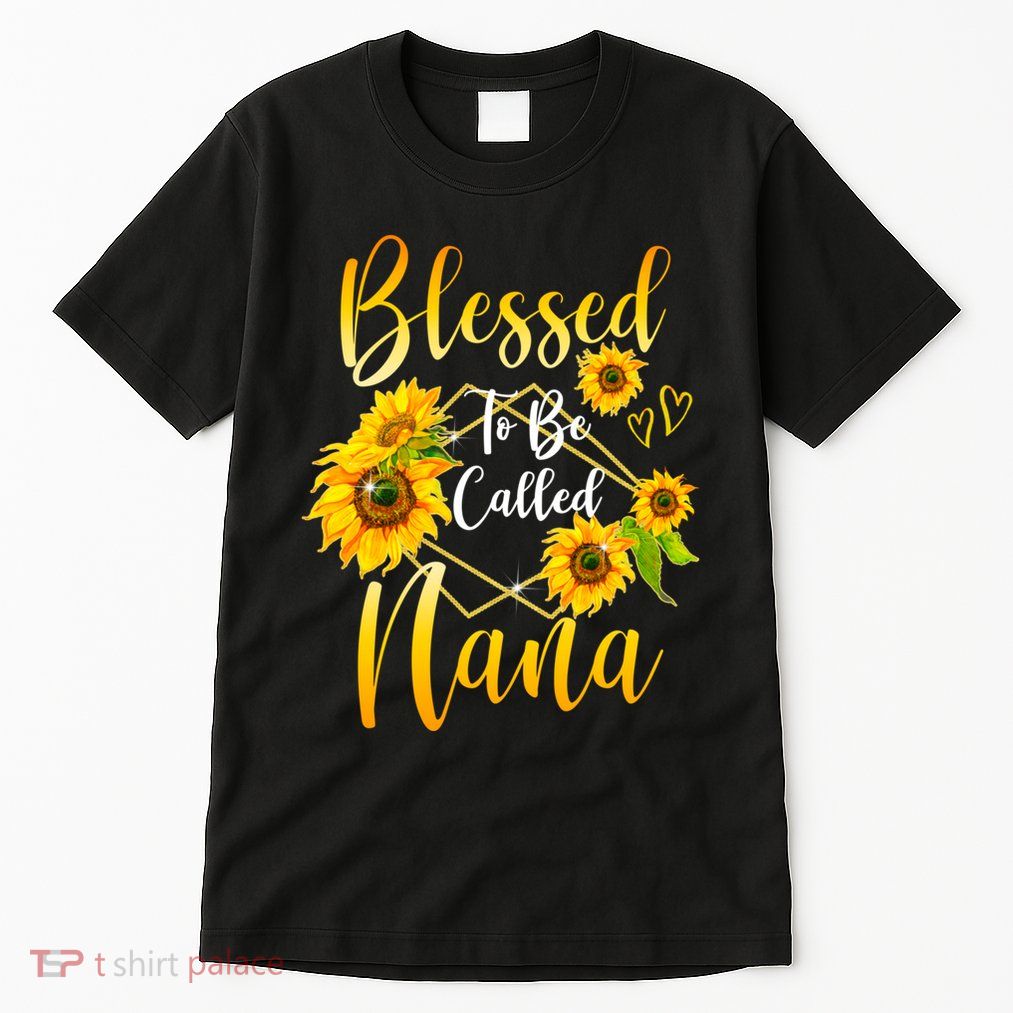 Blessed To Be Called Nana Sunflower MotherS Day Tall T-Shirt
