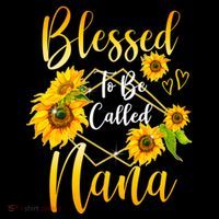 Blessed To Be Called Nana Sunflower MotherS Day 16 in Basic Backpack