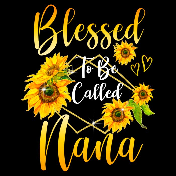 Blessed To Be Called Nana Sunflower MotherS Day Cooling Performance Long Sleeve Crew